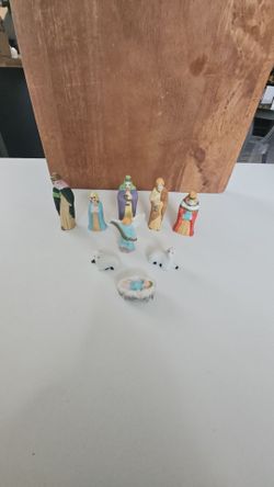 Mini Nativity scene