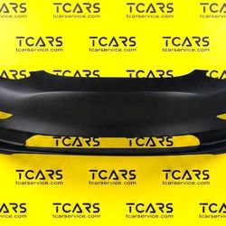 Tesla Model 3 2017-2023 Front Bumper Cover without Parking Sensors Hol