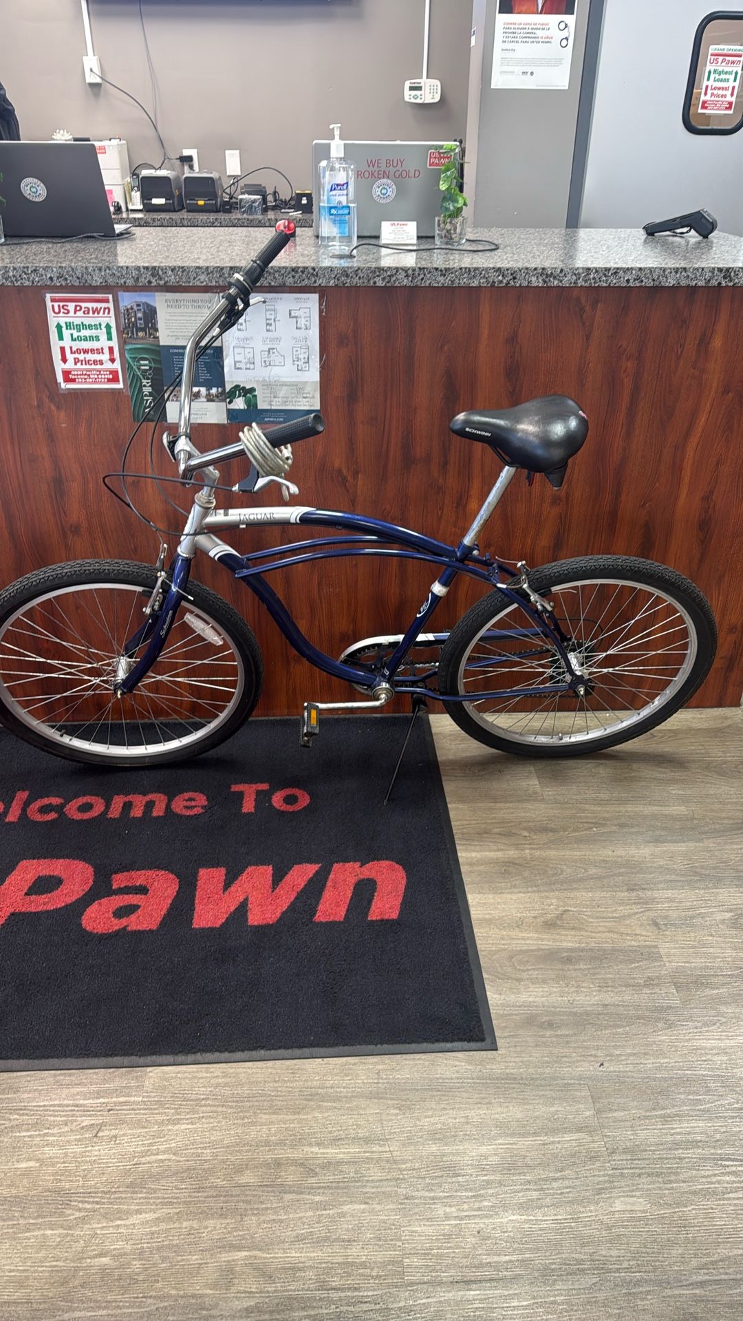Beach Cruiser Bicycle Model Jaguar