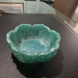 Colorful Lotus Bowl