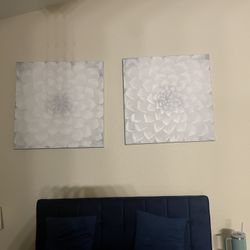 2 Large Wall Art  