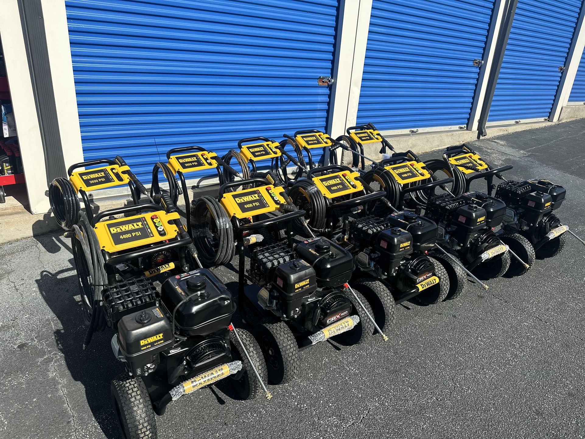 Dewalt Pressure Washers