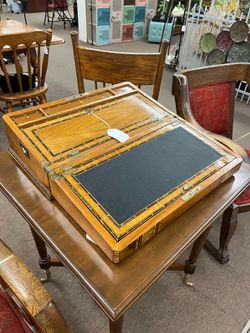 Antique Victorian Travel Writing Desk