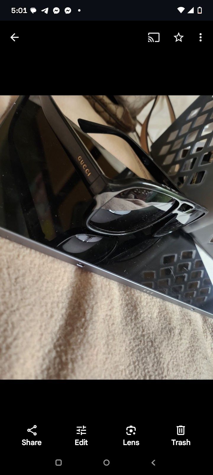 Gucci & Versace Glasses Real 100%