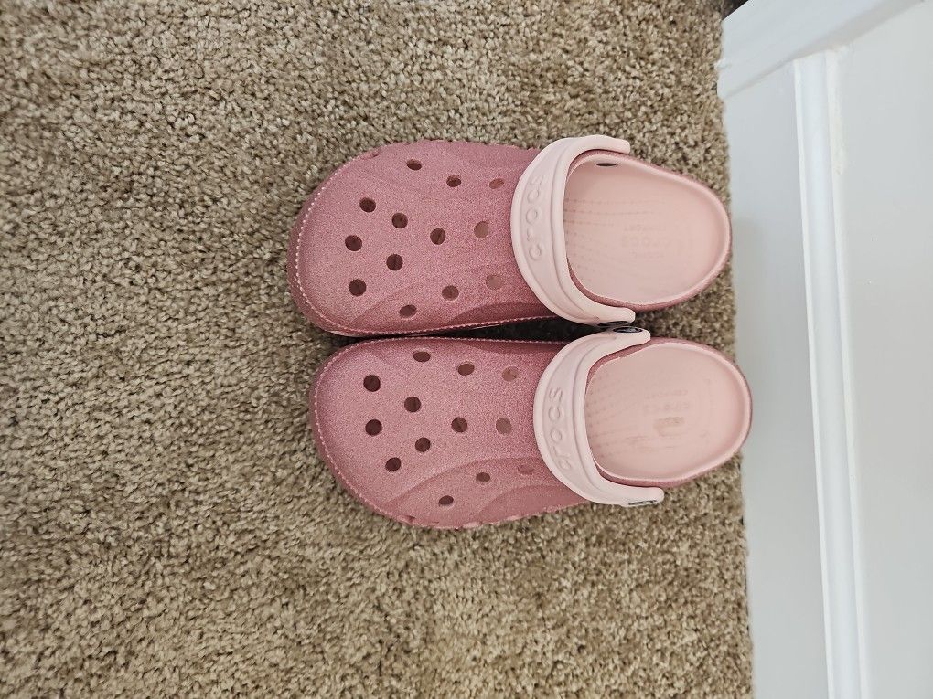 Glitter Crocs