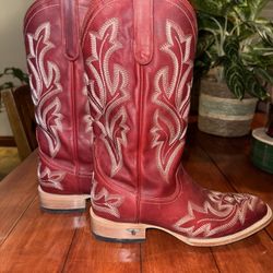 LANE cowboy boots 