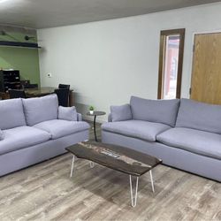 Delivery/Financing - Cahalan Sofa Set New in Box