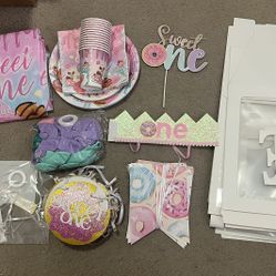 “Sweet One” First Birthday Party Decorations