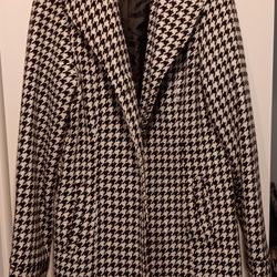 Womens Houndstooth Jacket
