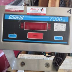 Doran 7000XL Stainless Steel Digital Bench Scale 70225XL /88 Ntep 25 LBX