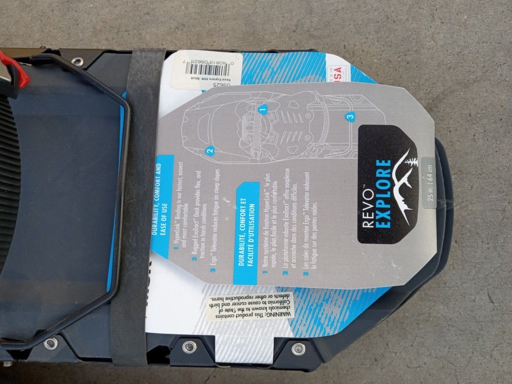 MSR Revo Explore 25 Snowshoes (Black)