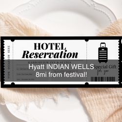 Coachella Hotel - Hyatt Regency Indian Wells - 2 Nights - Weekend 2