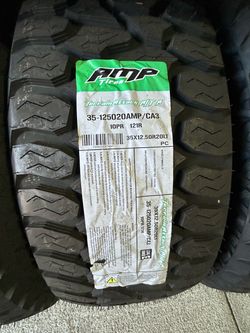 35x12.5R20 AMP Terrain Attack A/T $$1340
