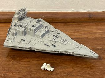Vintage Star Wars 1979 Diecast Imperial Star Destroyer
