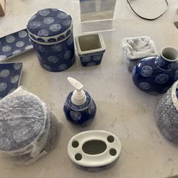 Bathroom Set 10 Pieces 