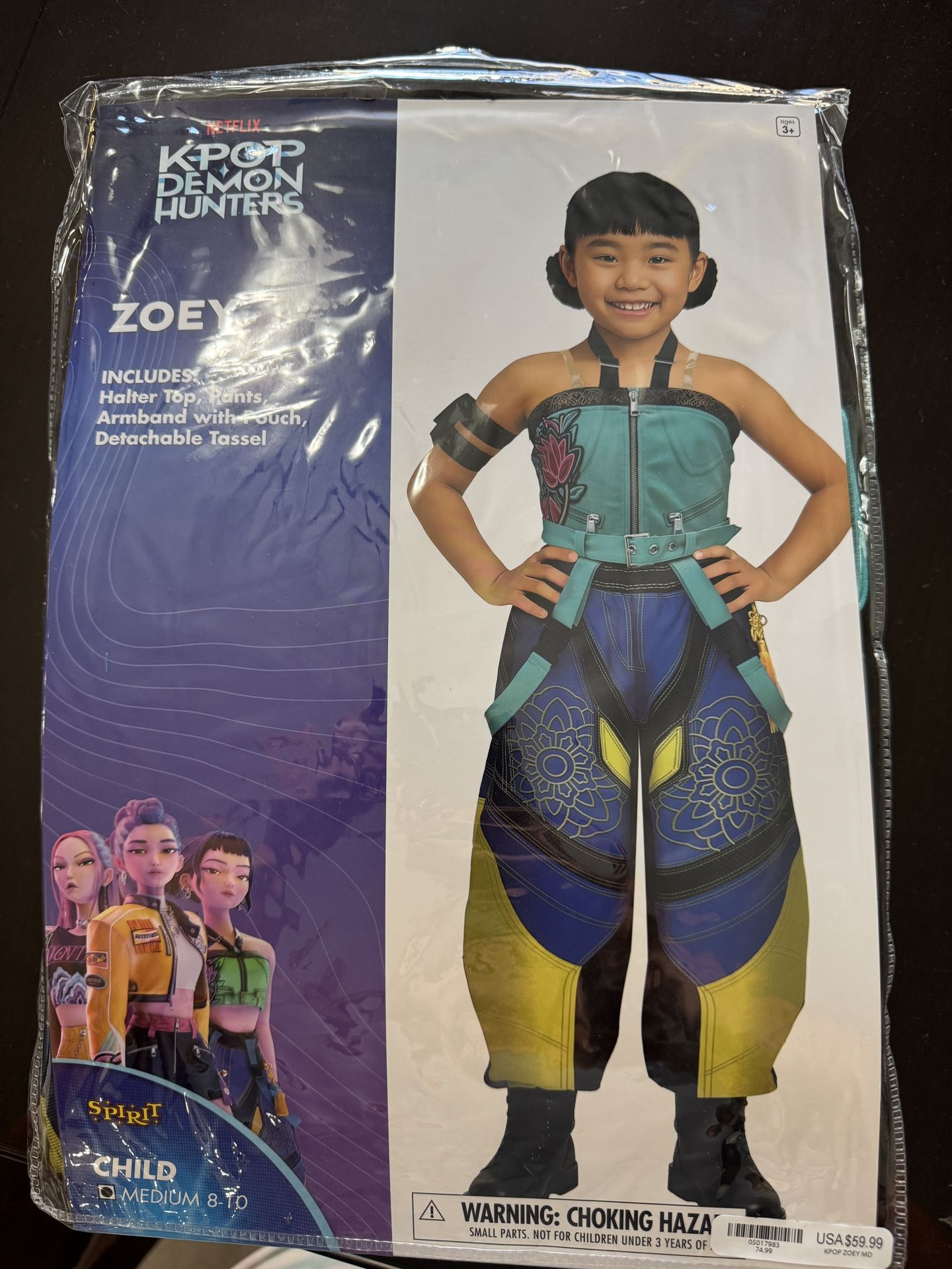 K-pop Demon Hunter “Zoey” Costume  