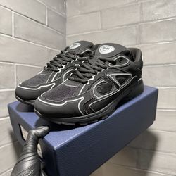DIOR B30 COUNTDOWN SNEAKER BLACK SIZE 9/EU 42