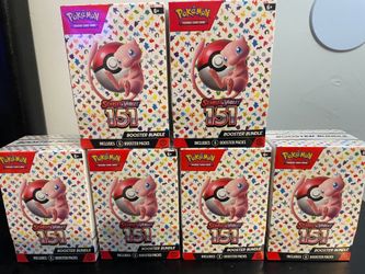 Pokemon 151 booster bundles