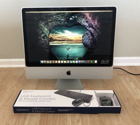 Apple IMac Dual Core 24” Large Display - 4GB - 640GB - Fully Functional Tested