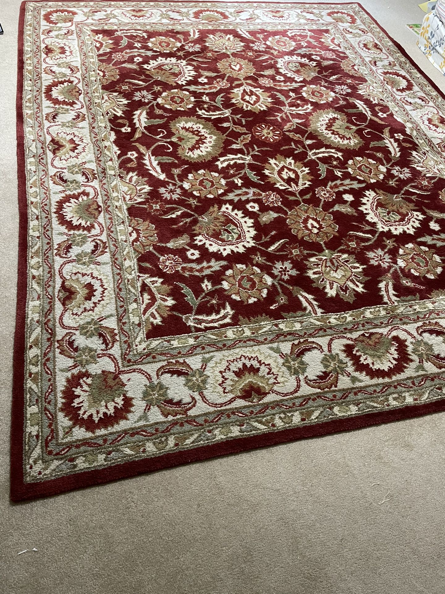 Red Living Room Carpet
