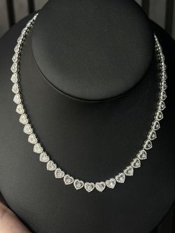 Heart Diamond Necklace 