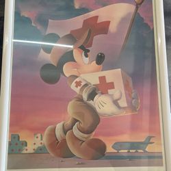 Mickey Mouse Red Cross