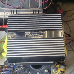 Performance Teknique Amplifier 2channel 