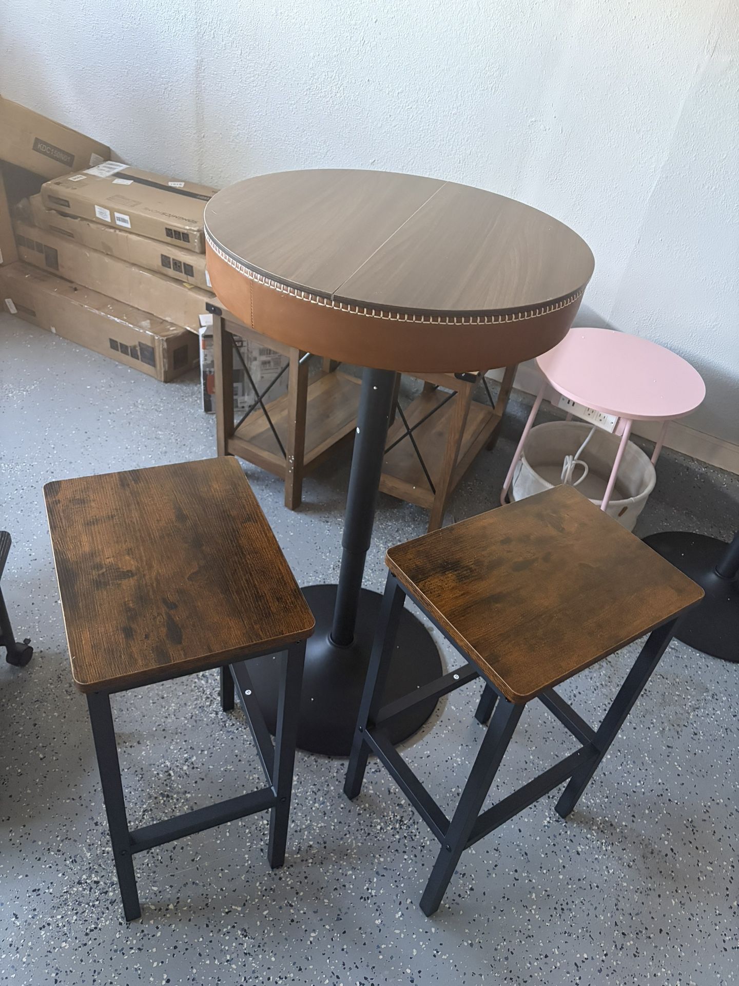 Table With Stools