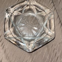 Vintage Glass Ashtray