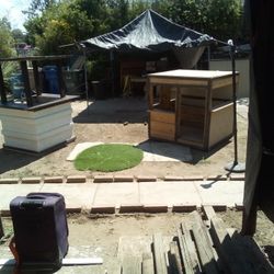 Playhouse And Lemonade Stand Combo