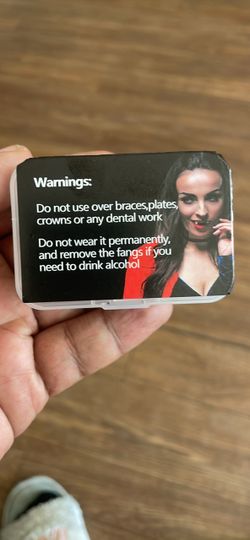 Vampire fangs