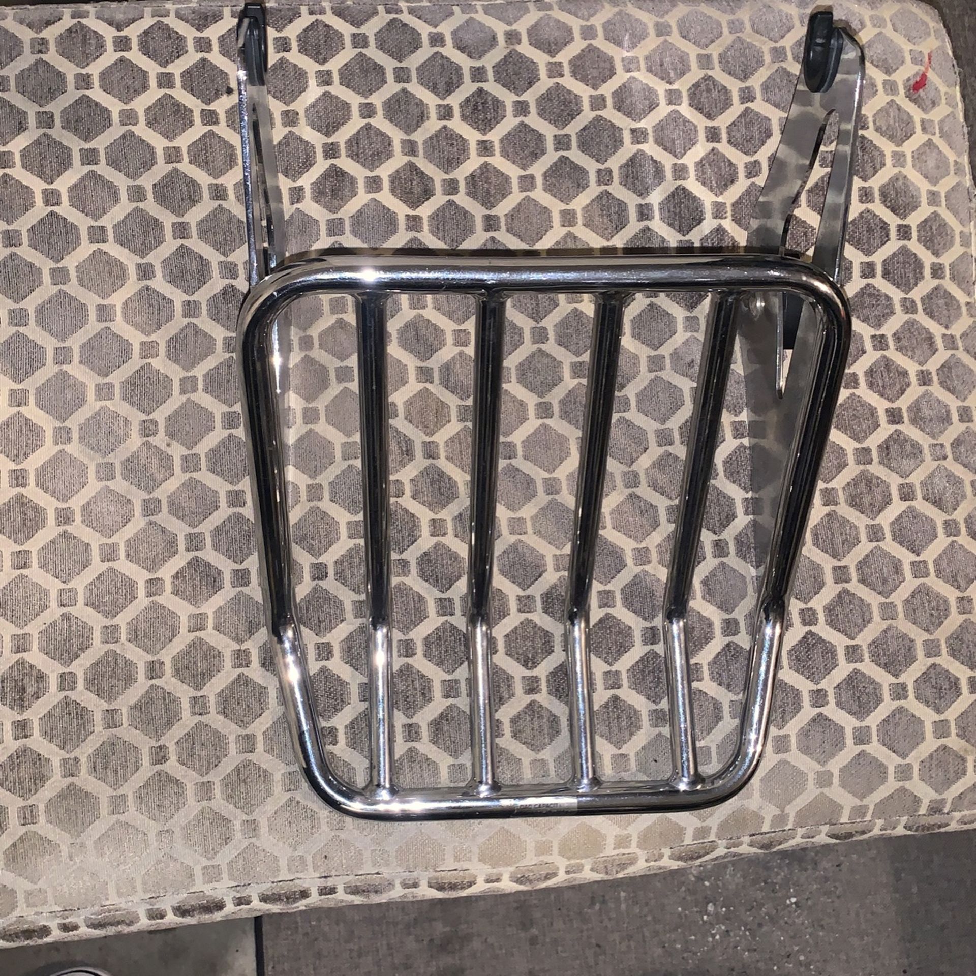 Harley Davidson luggage rack.