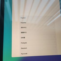 7th Gen iPad iCloud Lock For Parts