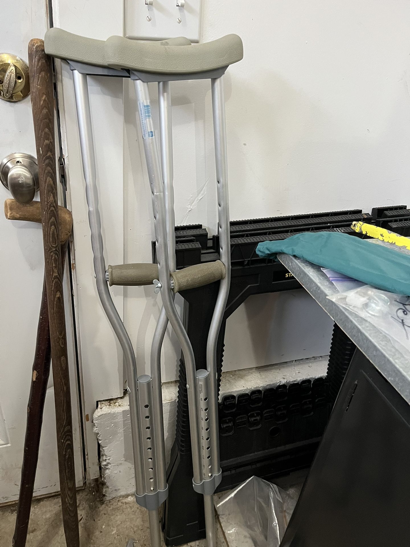 Crutches for a kid or small adult