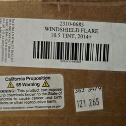 Harley Davidson 10.5" Windshield And Mirrors 