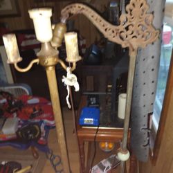 Pair Of Antique Lamps