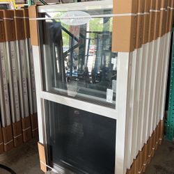 Impact single hung windows for sale stock sizes
