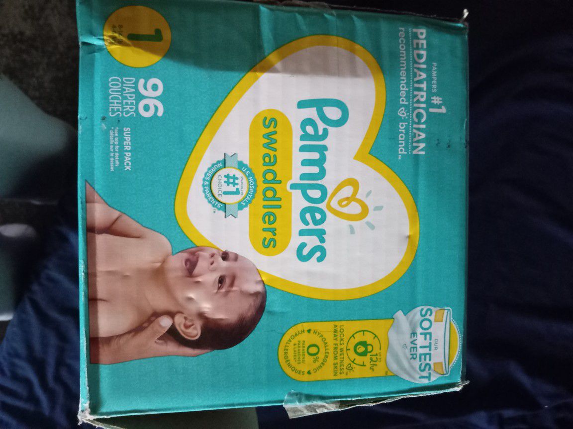 Pampers Swaddlers Size 1 