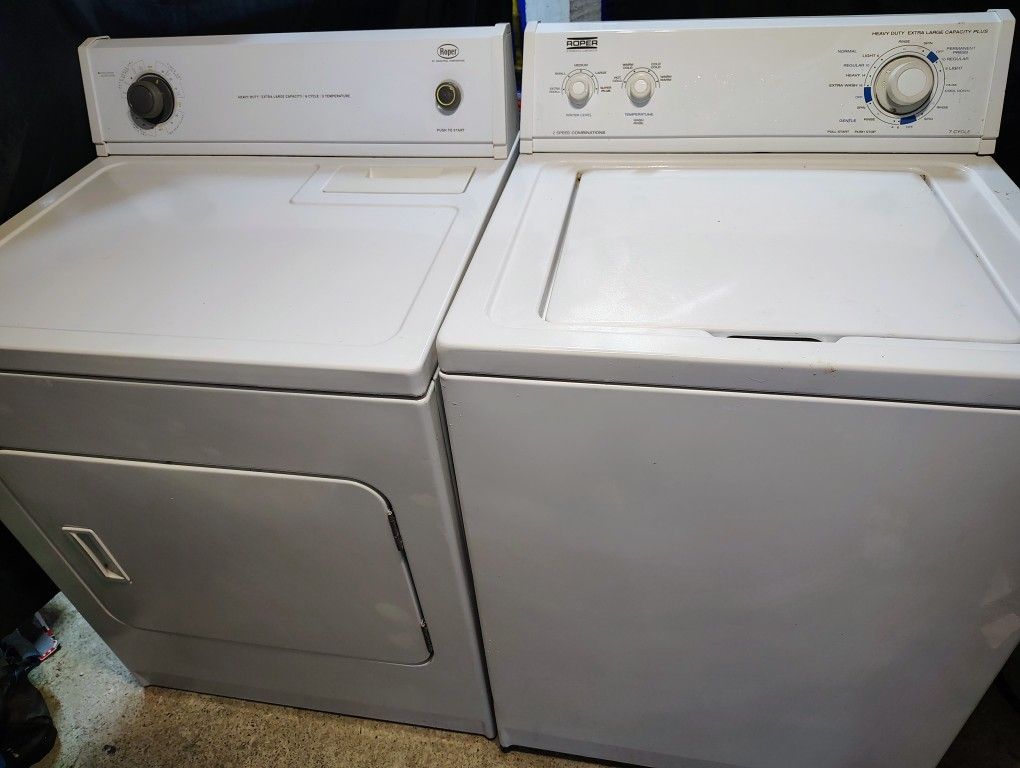 Washer and Dryer