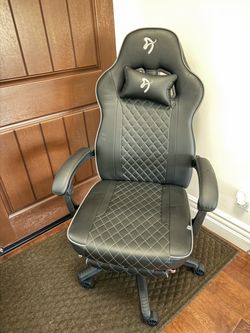 Arozzi Gaming Chair Black with Neck Pillow