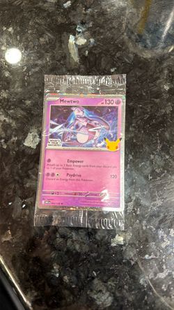 Mewtwo Promo Card