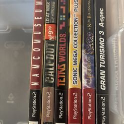 6 Play Station 2 Games