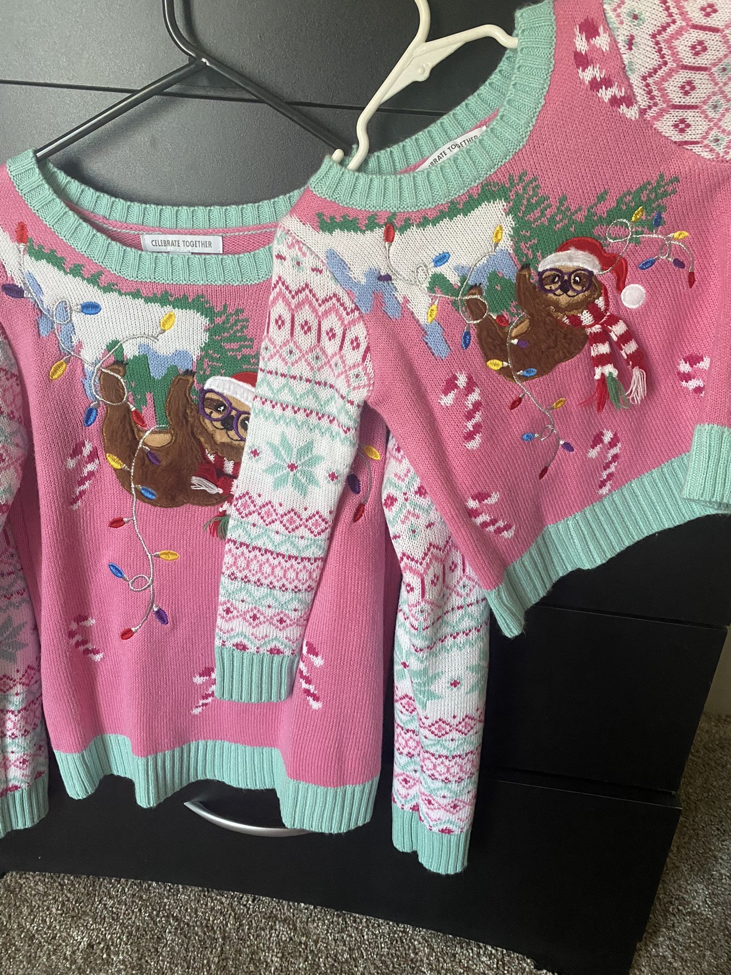 Matching Mommy And Me Christmas Sweaters