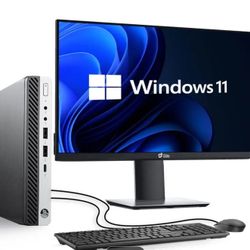 Renewed PC + 24 Inch Screen