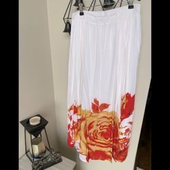Peter Nygard Floral Pocket Skirt