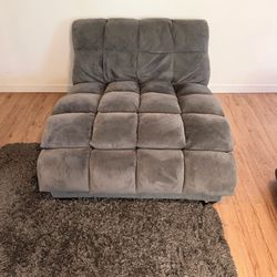 Gray Truffle Lounge Chair