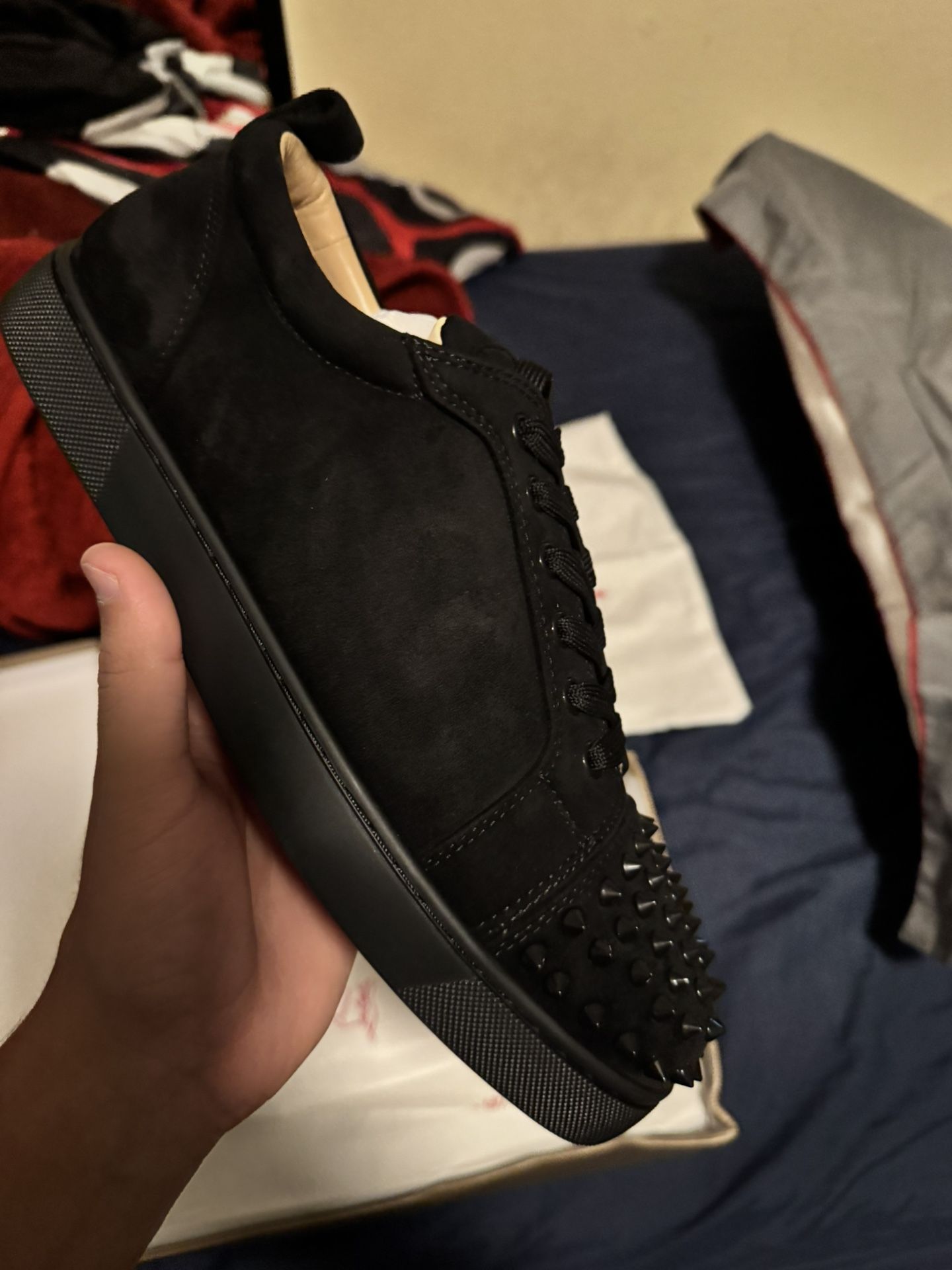 red bottoms men brand new 8.5 9.5