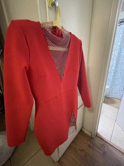 Red Bandage Dress New