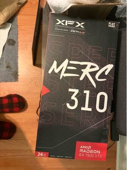 XFX Rtx 7900xtx graphics card