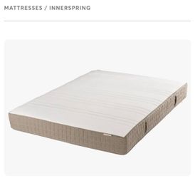 Queen size - IKEA HAUGESUND Spring Mattress - Great condition!